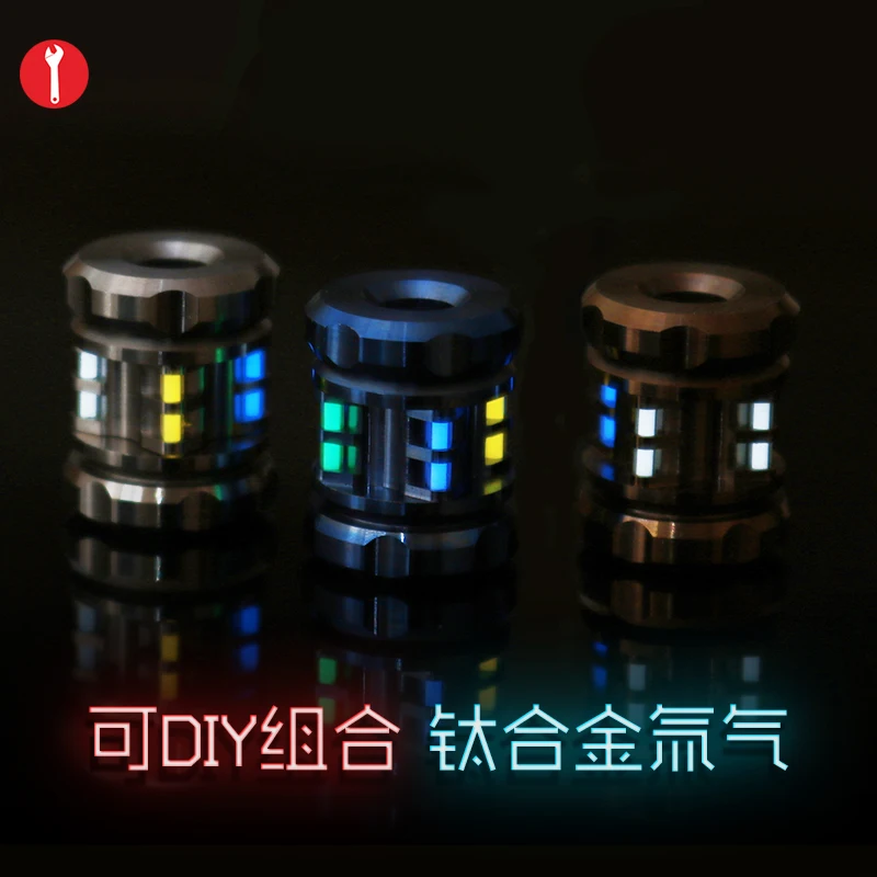 DITO газовая неоновая лампа из титана и трития самосветящаяся подвеска уличный