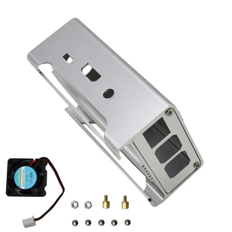 1 комплект алюминиевый защитный чехол металлический корпус для Raspberry Pi 3 Model B |