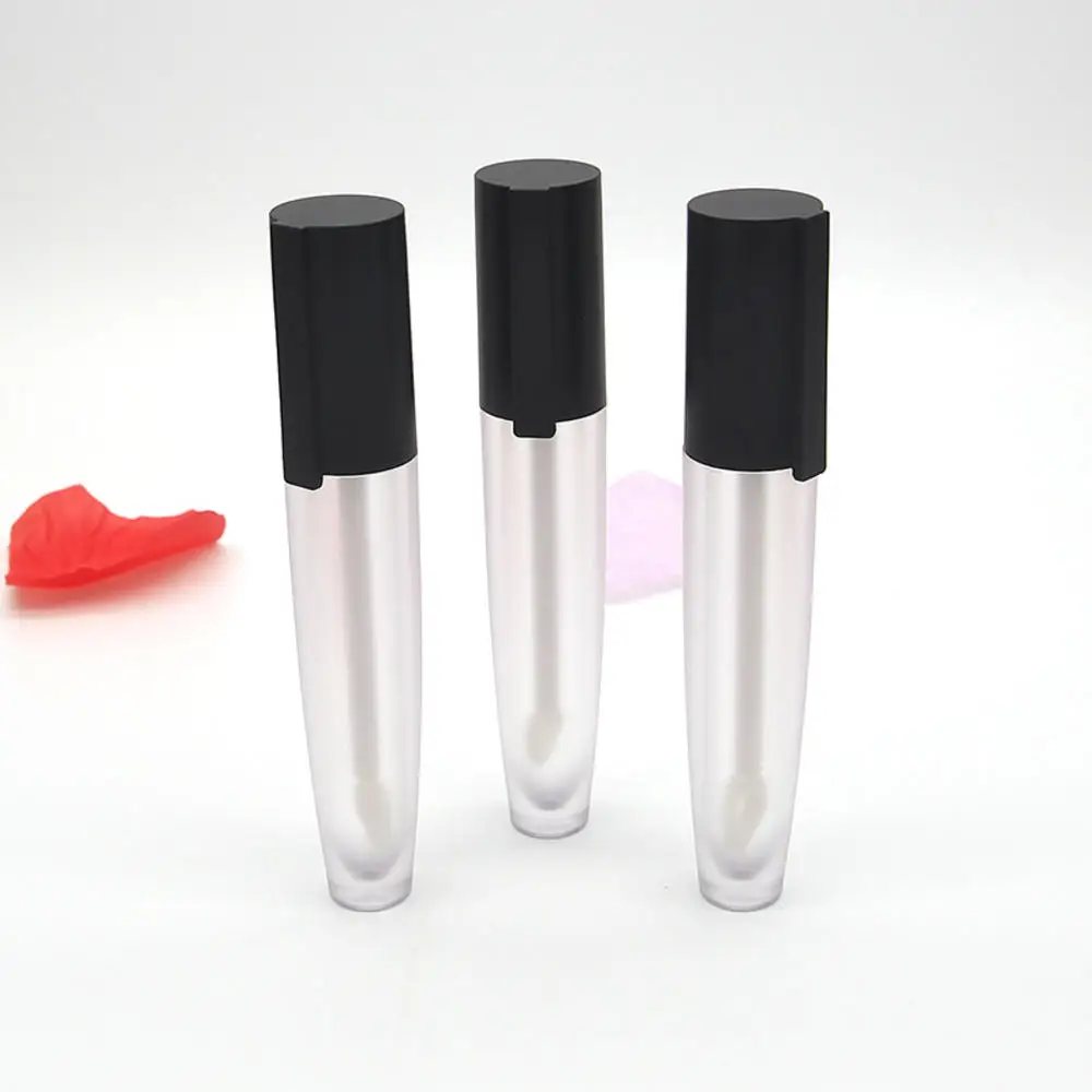 

5ML Chili Lip Glaze Tube Heart Shaped Brush Head Lip Gloss Replacement Bottle Empty Lipstick Tube Cosmetic Packaging Containers