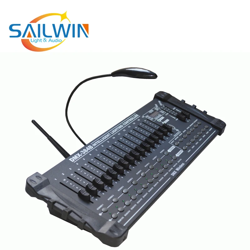 2 4 ГГц беспроводной сценический светильник DMX консоль 384B DMX512 контроллер системы