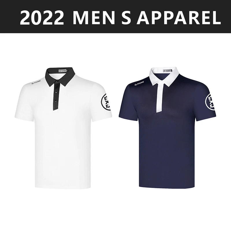 

Golf men's short-sleeved T-shirt 2022 quick dry sports casual jersey 2022-04