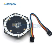 61 i2s microphone array module voice recognition programable rgb led display k210 development board