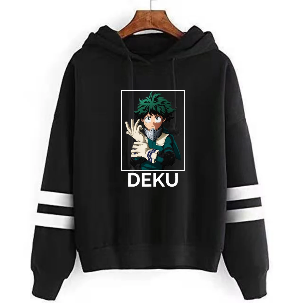 Мужская толстовка с капюшоном популярная аниме Моя геройская Академия Deku модная