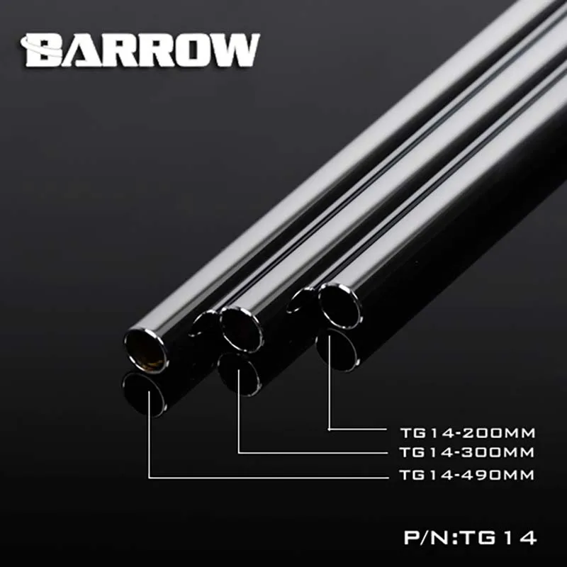 Barrow pc water cooling Metal Tube Copper pipe TG12-200/TG12-300/TG12-490/TG14-200/TG14-300/TG14-490/TG16-200/TG16-30