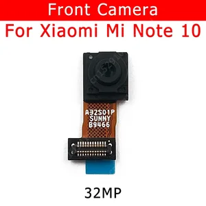 original front camera for xiaomi mi note 10 note10 frontal small camera module mobile phone accessories replacement spare parts free global shipping