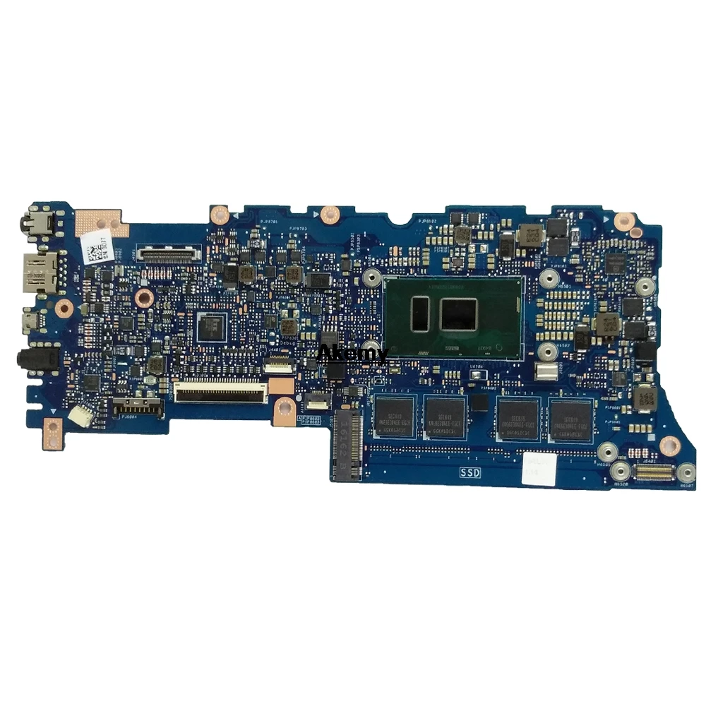 akemy ux305ua laptop motherboard for asus ux305ua ux305u u305u mainboard 100 test ok i5 6200u 8gb ram free global shipping