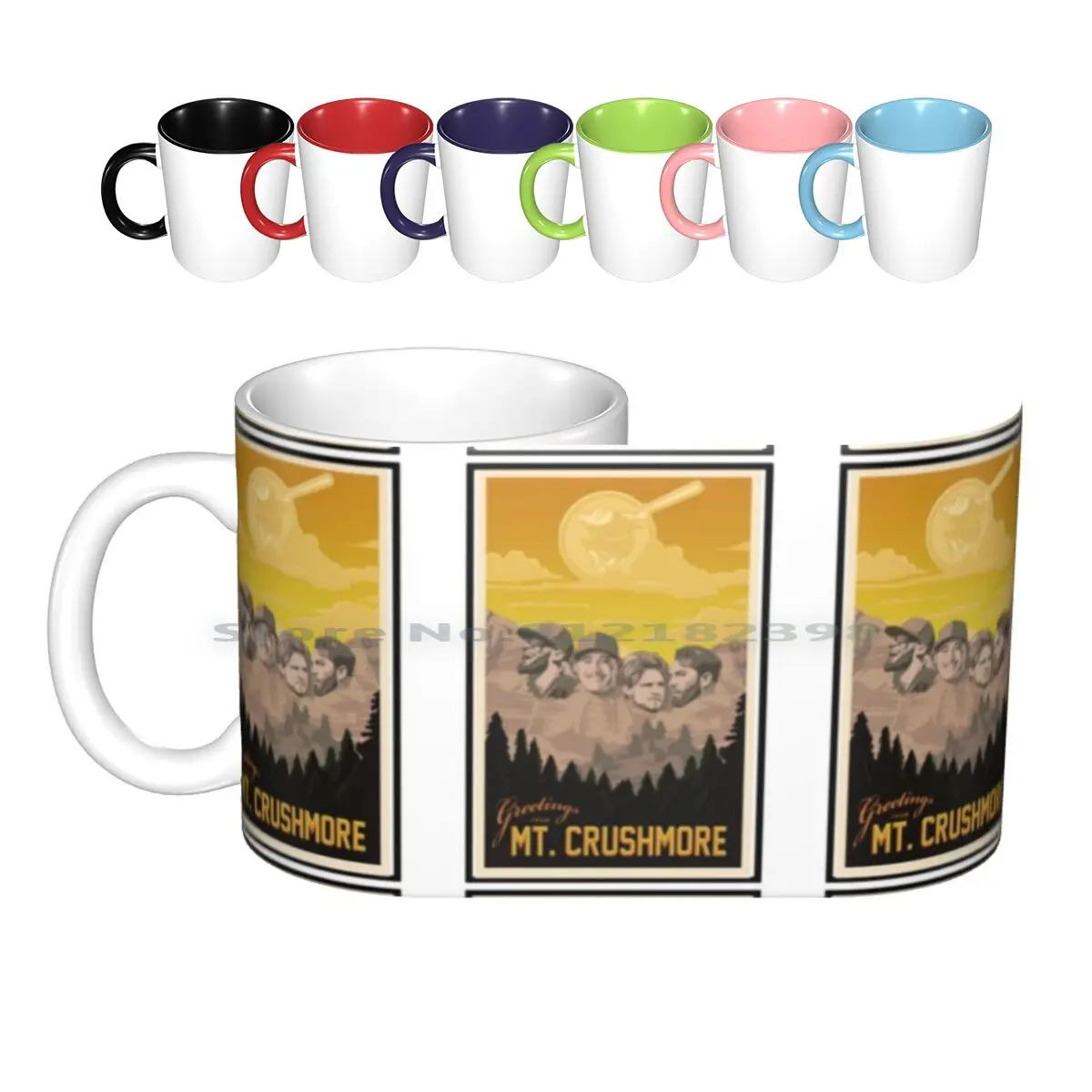 

Mount Crushmore Tatis Myers Slam Diego Baseball Poster Ceramic Mugs Coffee Cups Milk Tea Mug Mount Crushmore Tatis Myers Slam