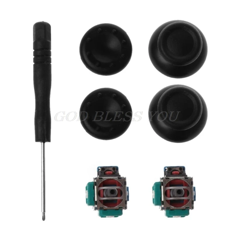 3D модуль аналоговой оси потенциометр черный джойстик Джойстики силиконовый