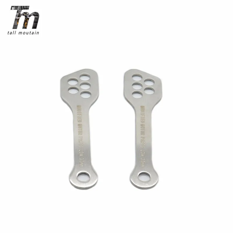 

For KAWASAKI ZX6R ZX9R ZX10R ZX12R ZX-6RR ZZR600 ZZR1200 Motorcycle Rear Suspension Cushion Drop Connecting Lowering Links Kit