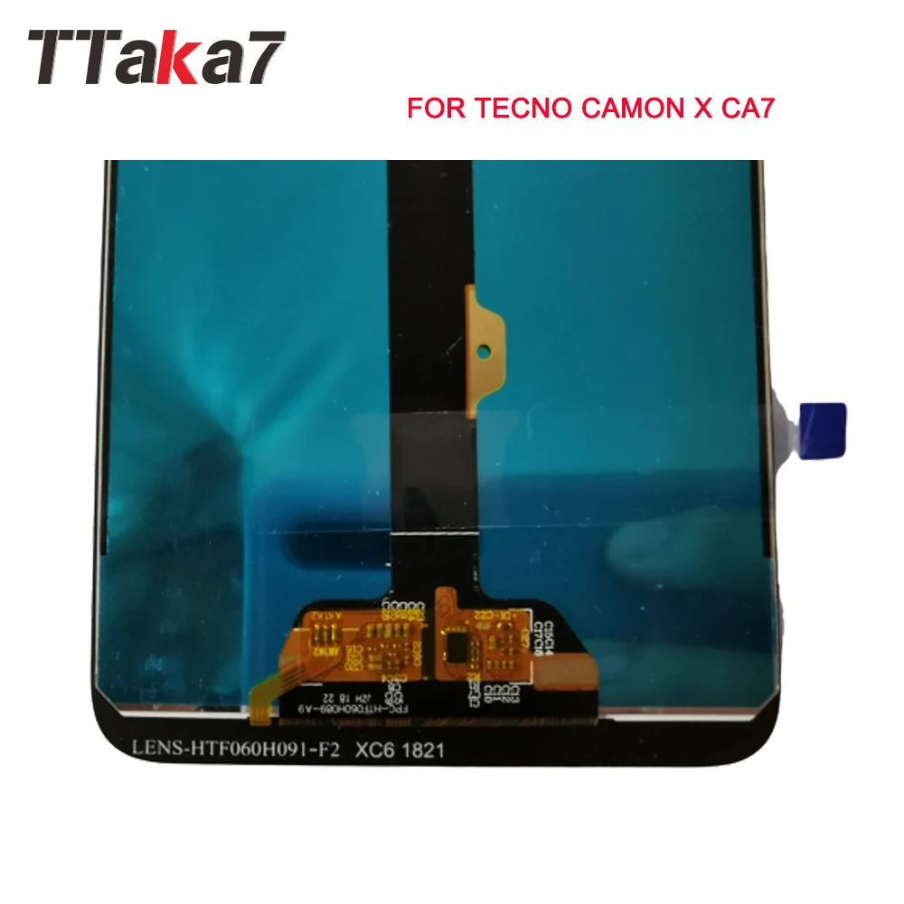 Для Tecno Camon X CA7 дисплей кодирующий преобразователь сенсорного экрана в сборе