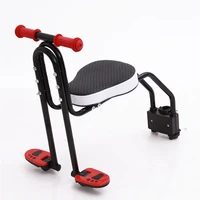 child bike seat front mounted mountain bike front seat mat children baby bicycle safety chair seat saddle carrier accessories