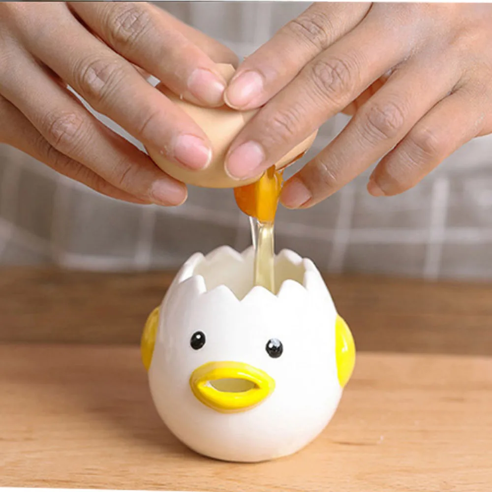 Милый куриный керамический яичный белый сепаратор креативный желток белковый