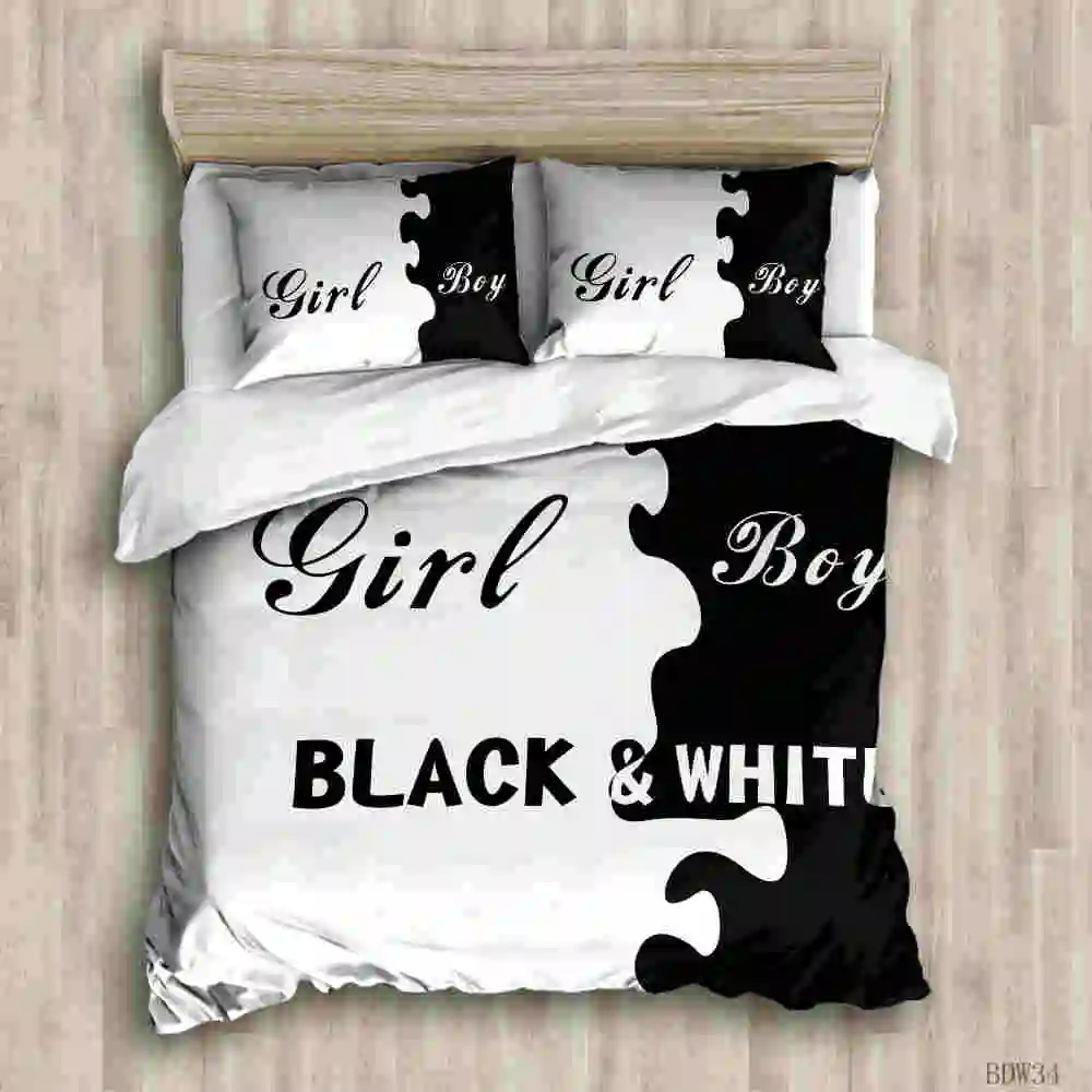 Модный комплект постельного белья для пары романтическое одеяло роскошное