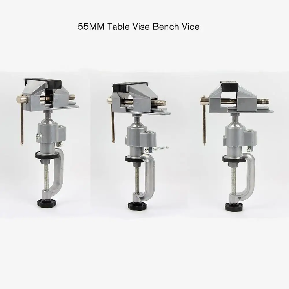 2 в 1 тиски для столов из алюминиевого сплава вращающиеся на 360 градусов универсальные точные миниатюрные