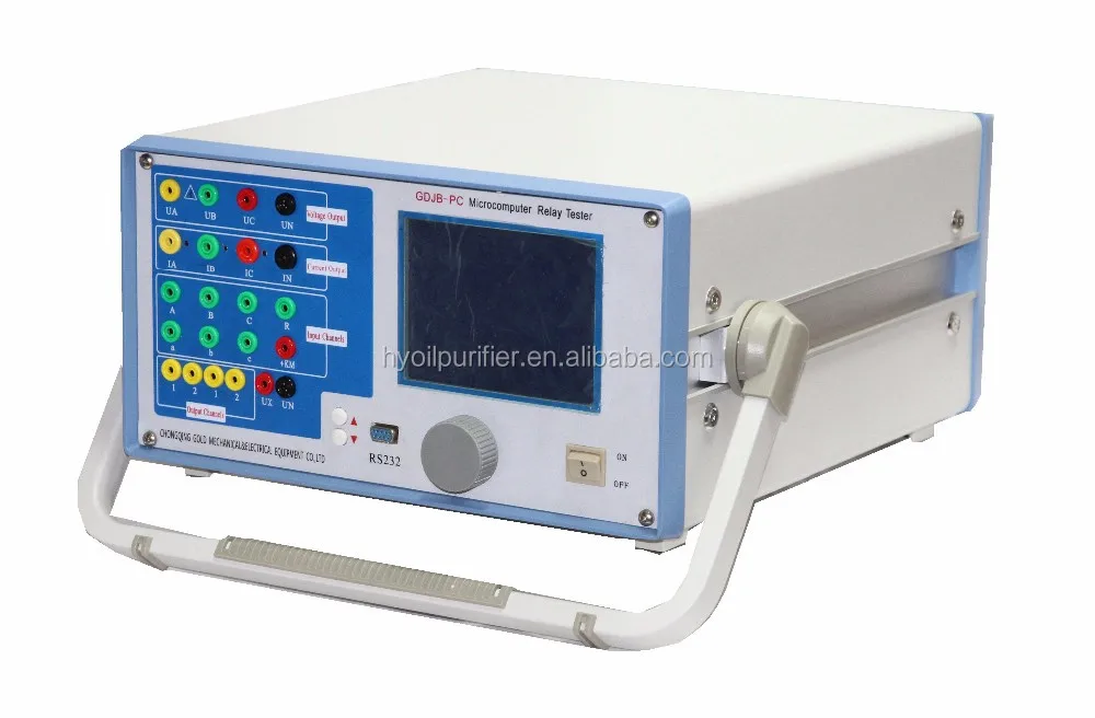 

GDJB-PC Three-Phase Relay Test Set Seconday Current Injector Injection Test Set