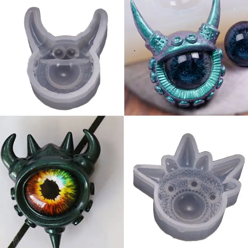 

Transparent Silicone Mould Dried Flower Resin Decorative Craft DIY Devil eye Mold epoxy resin molds for jewelry