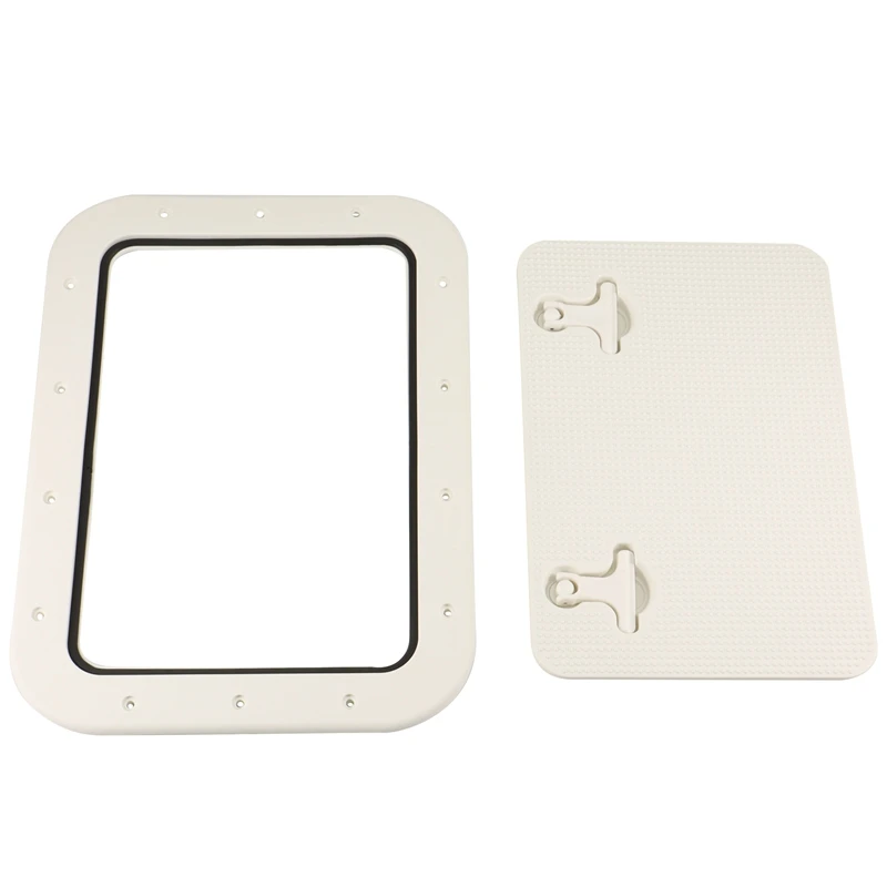 

Boat Hatch ABS Marine Access/Deck Hatch for Marine Yacht RV Non-Slip Removal Knob Anti-Aging Boat Accessories Marine