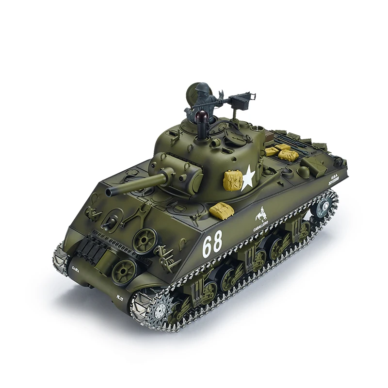 1/16 US Sherman средняя майка M4A3 2 4G Радиоуправление боевой танк 3898 1 уличные игрушки для