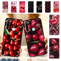 yndfcnb red cherry summer fruit phone case for redmi note 8 7 9 4 6 pro max t x 5a 3 10 lite pro