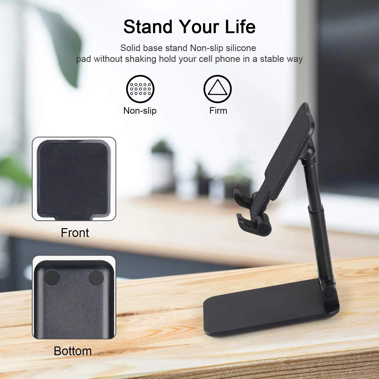 licheers phone stand for iphone 12 pro 11 xiaomi samsung foldable desktop phone holder universal cell phone holder for huawei free global shipping