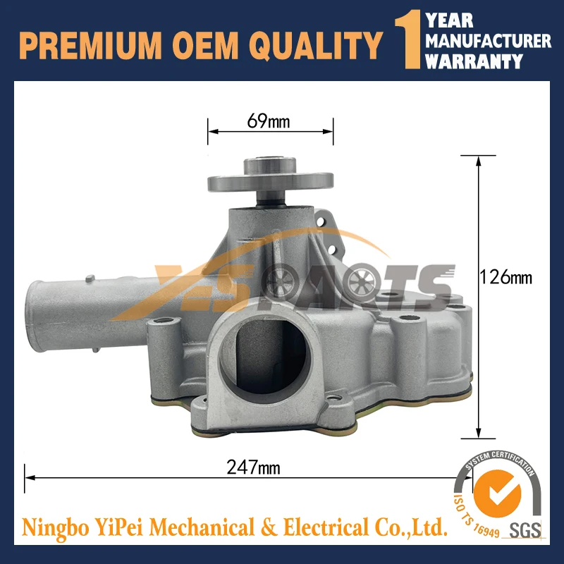 Запасные части для вилочного погрузчика водяной насос Toyota 1DZ | Автомобили и