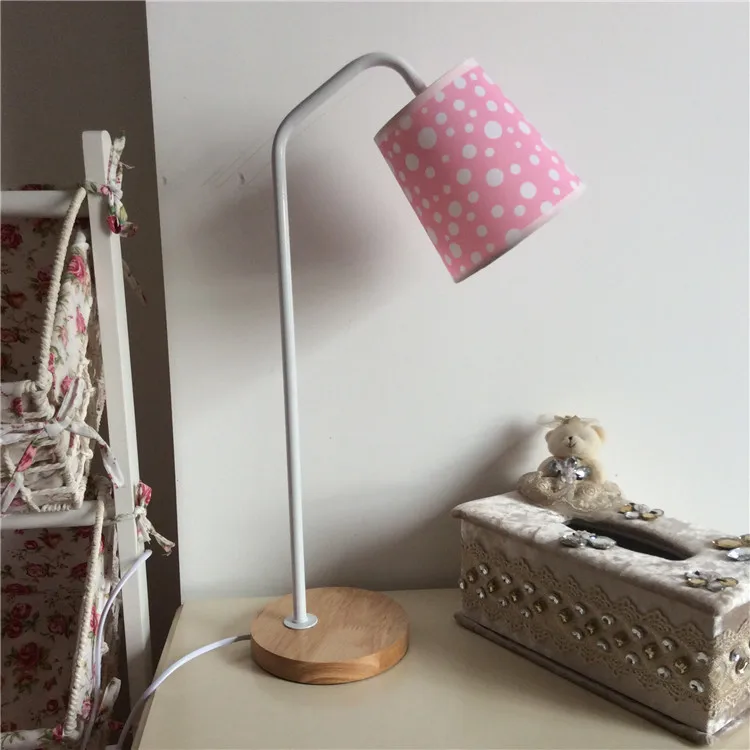 Креативный деревянный Настольный светильник светодиодный для учебы спальни