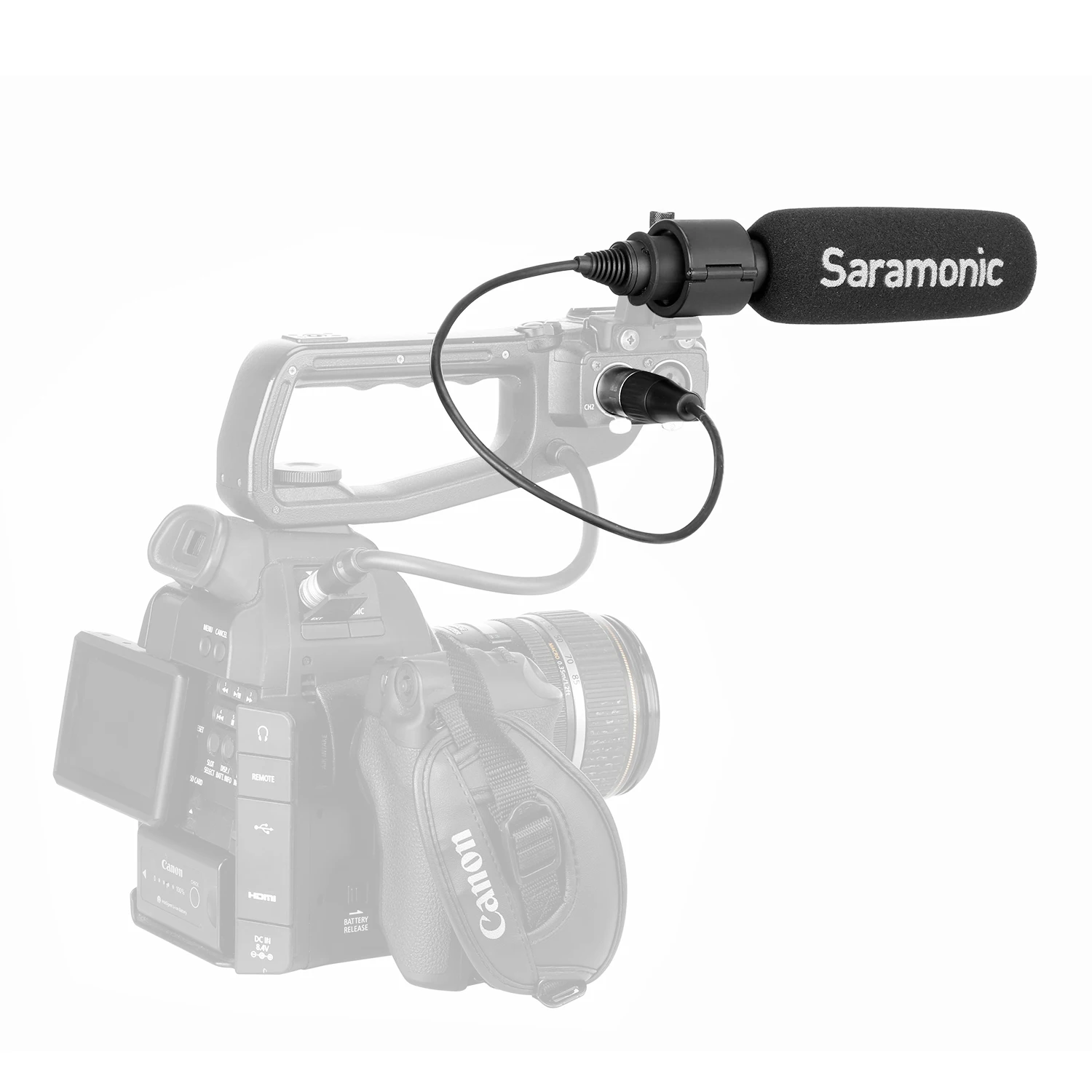 Saramonic SR-NV5 направленный конденсаторный микрофон для видеокамера камеры DSLR Videomaking