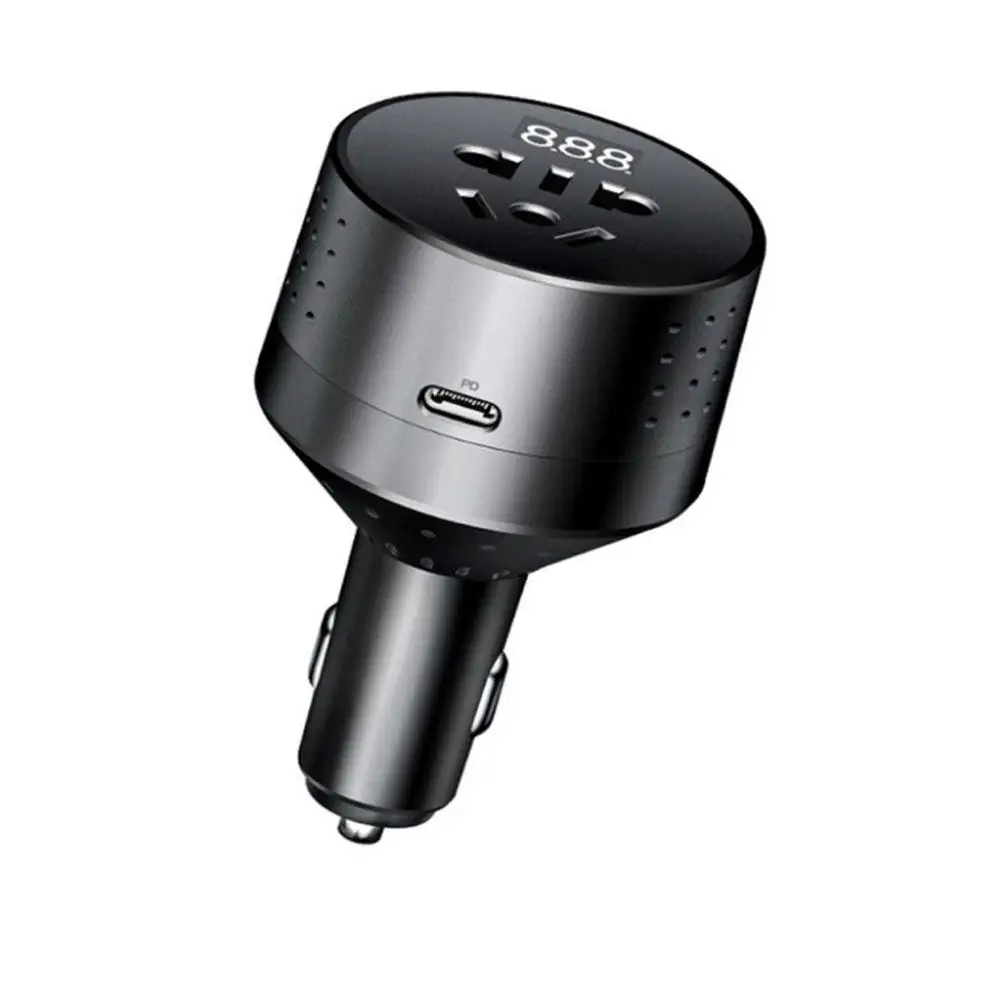 

Автомобильное зарядное устройство с двумя Usb-портами, 12-220 В