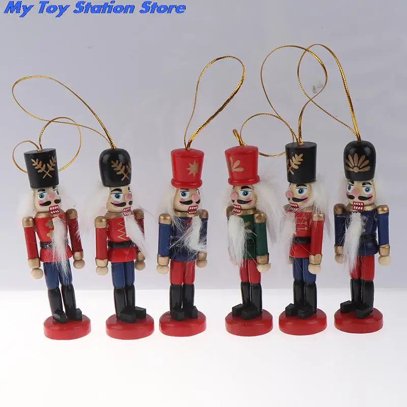2020 год 10 см деревянная кукла-Щелкунчик солдатская Кукла рождественские подарки