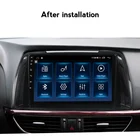 Автомобильный навигатор GPS плеер для Mazda 6 gj android Atenza 2012-2016 IPS экран 4G SIM NET WIFI Поддержка камеры заднего вида DAB OBD
