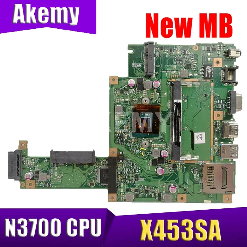 

Akemy X453SA MAIN_BD._N3700 MainBoard For ASUS X453SA X453S F453S Laptop Motherboard 90NB0A70-R01200