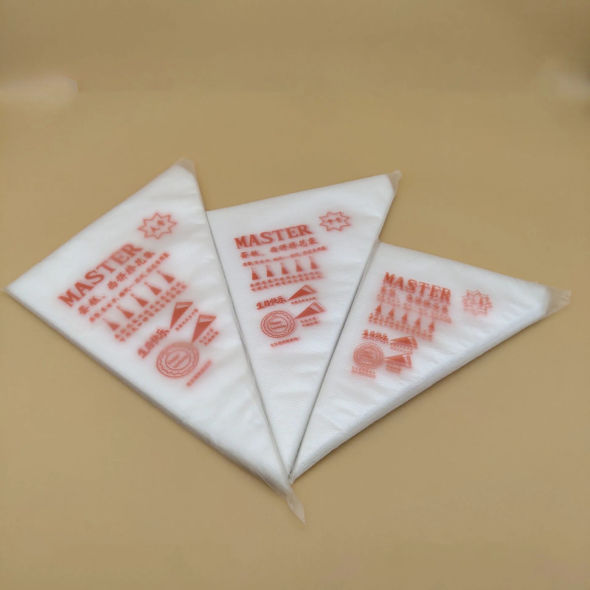 

Kitchen Gadgets Baking Tools Disposable Decorating Bag Three Size Cake Butter Decorating Bag Universal 100 Pieces