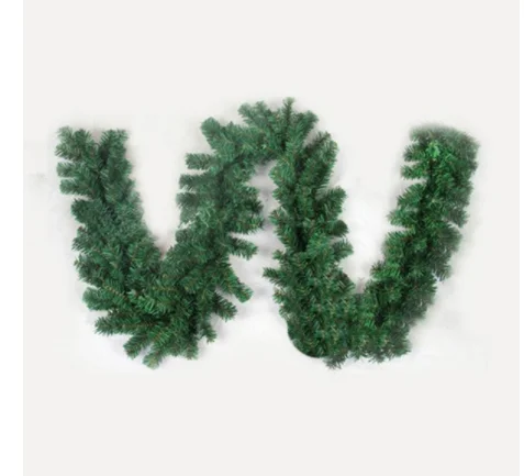 

1pc Rattan Thick Christmas Garland Pine Tree Mantel Fireplace Party Festival Favor Decorations For Home Hanging Xmas Ornaments