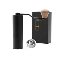 hand manual coffee portable grinder adjustable aluminum stainless steel coffee maker machine beans kitchen mills tools