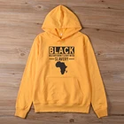 Черная толстовка с капюшоном ONSEME с принтом История не начала с рабства, пуловеры унисекс, толстовки с капюшоном, худи феминиста меланина