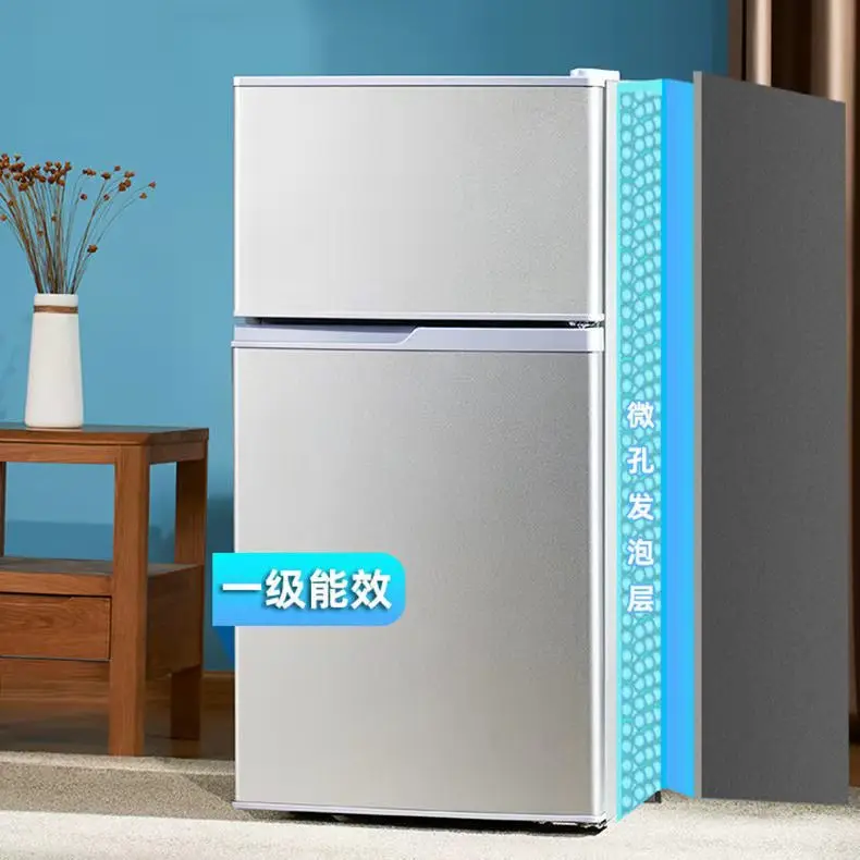 

Mini Fridge household special sale Refrigeration double door three door refrigerator refrigeration energy saving silent Mini