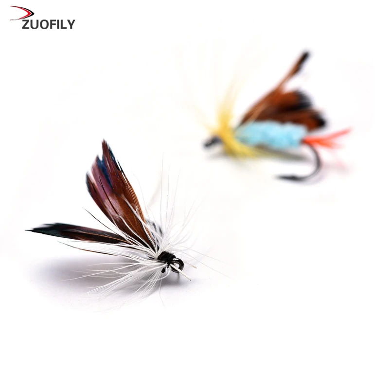 12 шт./компл. насекомые мухи приманки для ловли нахлыстом крючок из