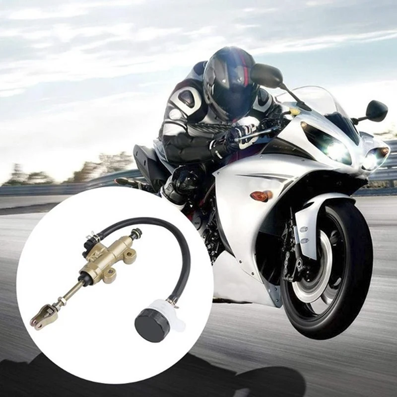 

Motorcycle Rear Foot Hydraulic Brake Pump Refit Rear Brake Master Cylinder Pump For Motorcycle Sport Dirt Bike ATV