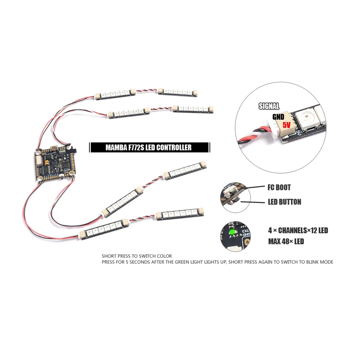 Контроллер полета Diatone MAMBA F405/F722S Betaflight и F40 40A/F25 DSHOT600 50A/30A бесщеточный ESC для радиоуправляемой модели
