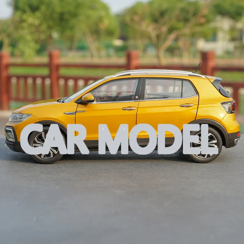 1:18 сплав игрушечных автомобилей T-CROSS tcross модель автомобиля SUV детских игрушечных автомобилей авторизованный игрушки для детей
