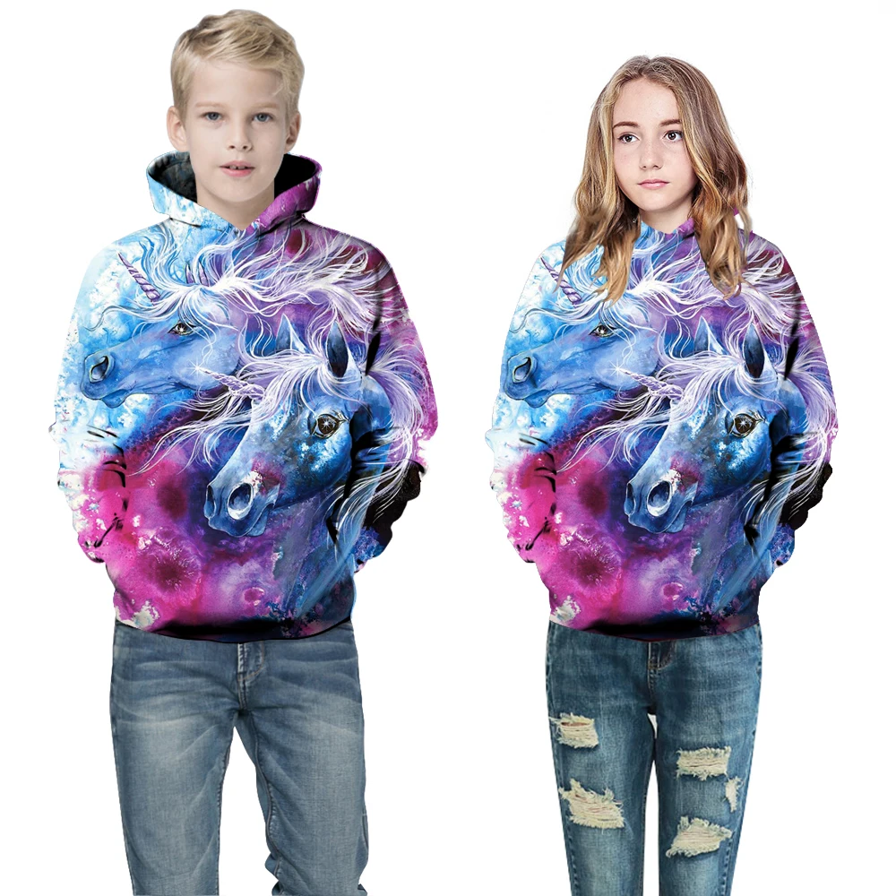 

3D Teen Wolf Hoodies Fashion 3D Printed Animal Boy Girl Children's Clothing Shinning Wolf Design Sweatshirts Coat Casual Pullove