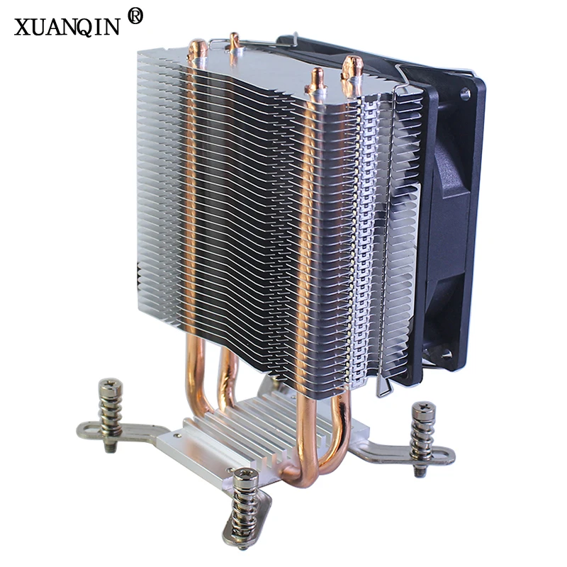 

Радиатор для процессоров Intel Xeon X79 X99 X299 LGA 2011V3, охлаждающие системы, 2 тепловые трубки, радиаторы 90 мм, тихий кулер для ЦП с RGB вентилятором