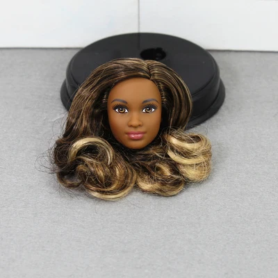 Ограниченная Коллекция редкая голова куклы детали для рукоделия игрушка синие