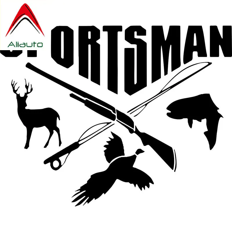 Индивидуальные автомобильные наклейки Aliauto для спортсменов охоты рыбалки оленей