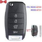 Обновленный пульт дистанционного управления KEYECU для Hyundai Santa Fe 2013, 2014, 2015, 2016, 2017 PN: 95430-4Z100, 95430-4Z101, FCC ID: TQ8-RKE-3F04