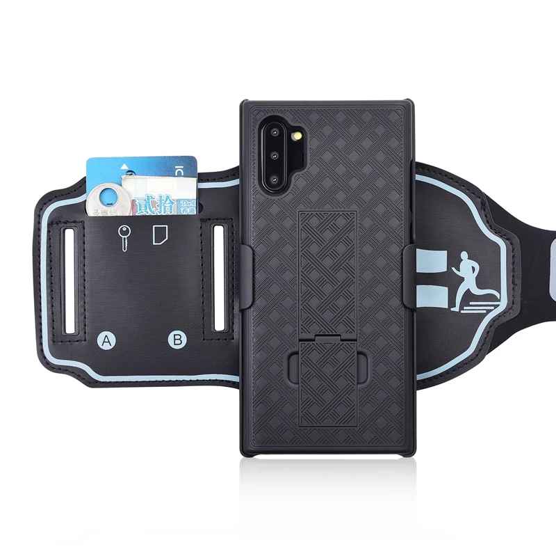 Спортивная повязка на руку браслет чехол для samsung Galaxy S9 S10+ S10 плюс S10E S10 5G Note 9 Note10 мобильного телефона чехол для телефона держатель для телефона на руку