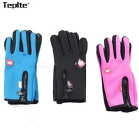 2021 new warm ski gloves mens and womens winter ski fleece waterproof snowboard gloves touch screen snow motorcycle warm glove