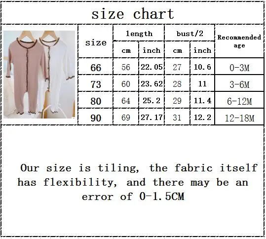 

Baby Summer Clothing Infant Newborn Baby Girl Boy button Solid Romper long Sleeve Jumpsuit casual Stylish Cotton autumn 0-18m