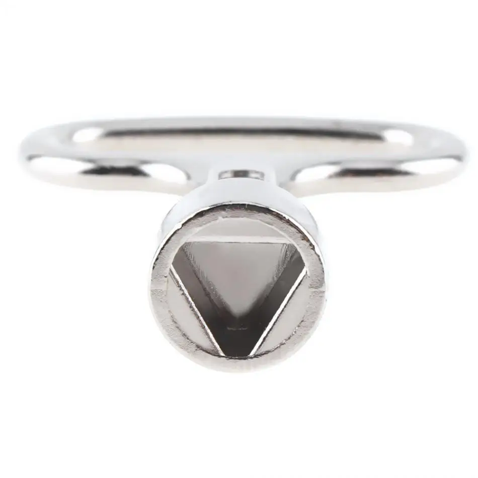 Маленький ключ из цинкового сплава с внутренним треугольным портом для