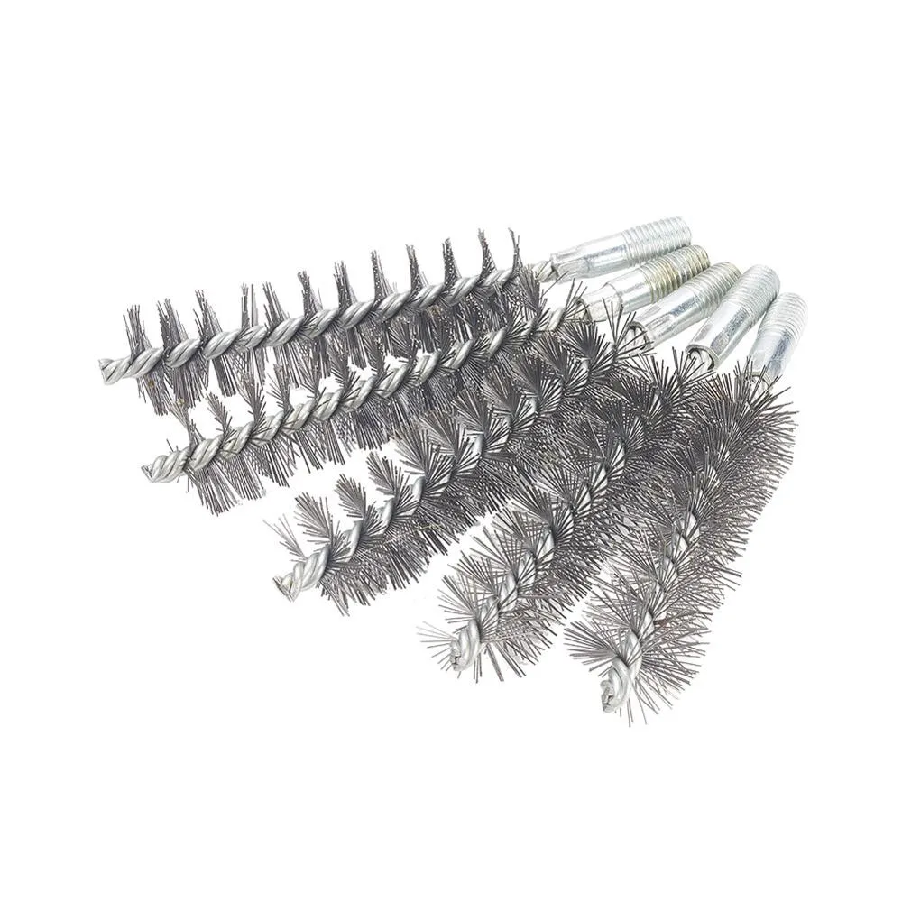 Щетка с металлической ручкой набор из 2/5 щеток 12 мм диаметром работы трубы